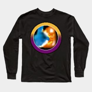 Yin and yang, water and fire, earth and space Long Sleeve T-Shirt